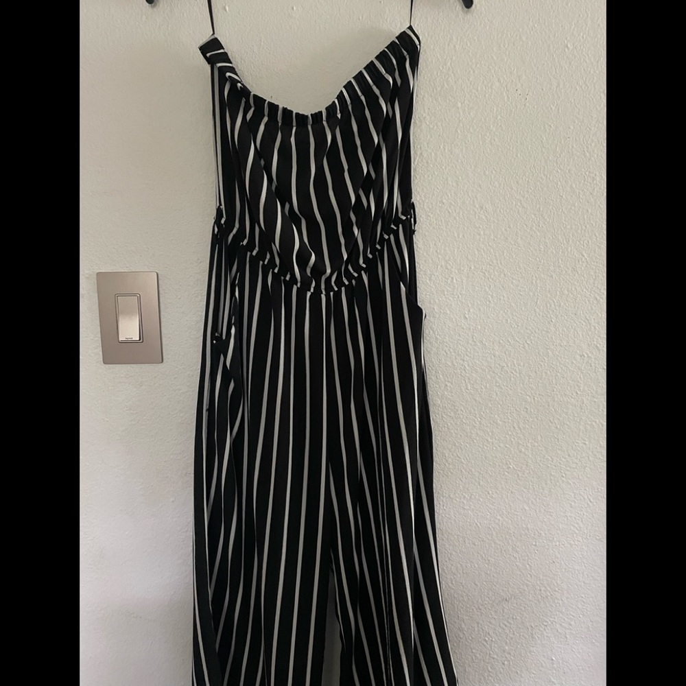 Strapless pantsuit